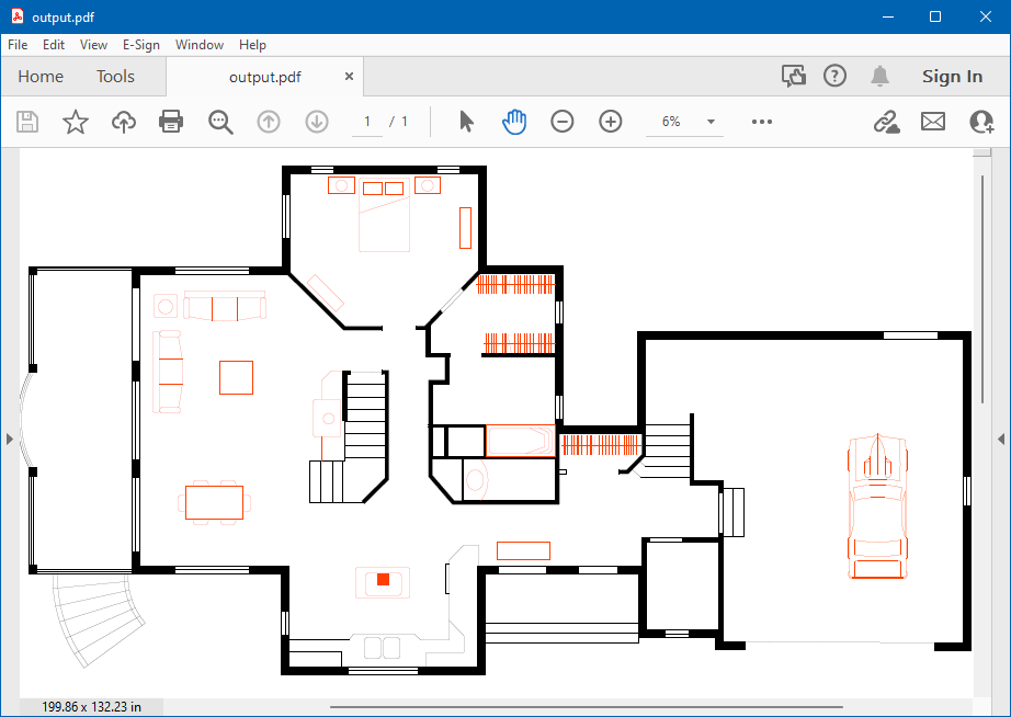 Render specific CAD layers